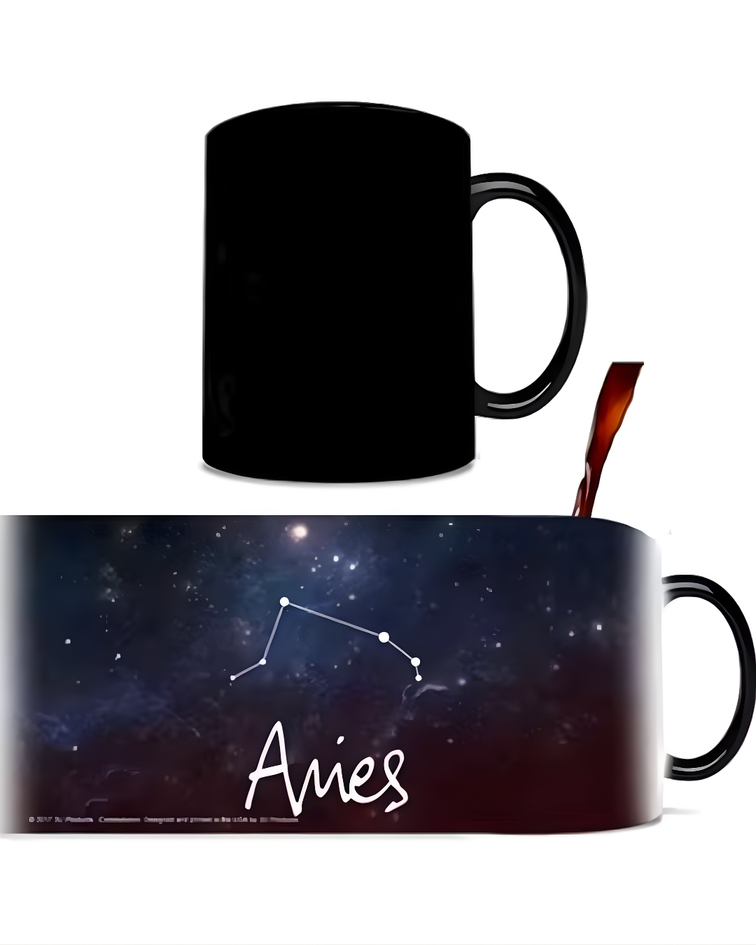 Zodiac Constellation Mug – Magic Color Changing Coffee Cup