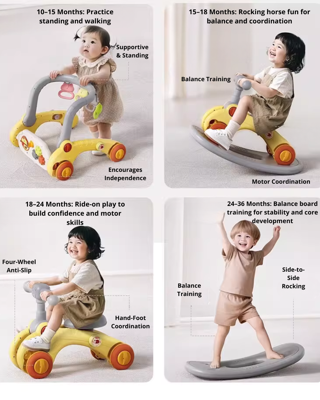 7-in-1 Multi-Function Baby Activity Gym & Walker for Infant Development