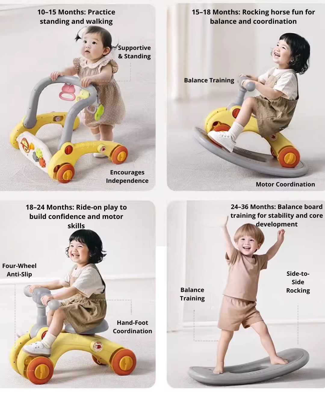 7-in-1 Multi-Function Baby Activity Gym & Walker for Infant Development