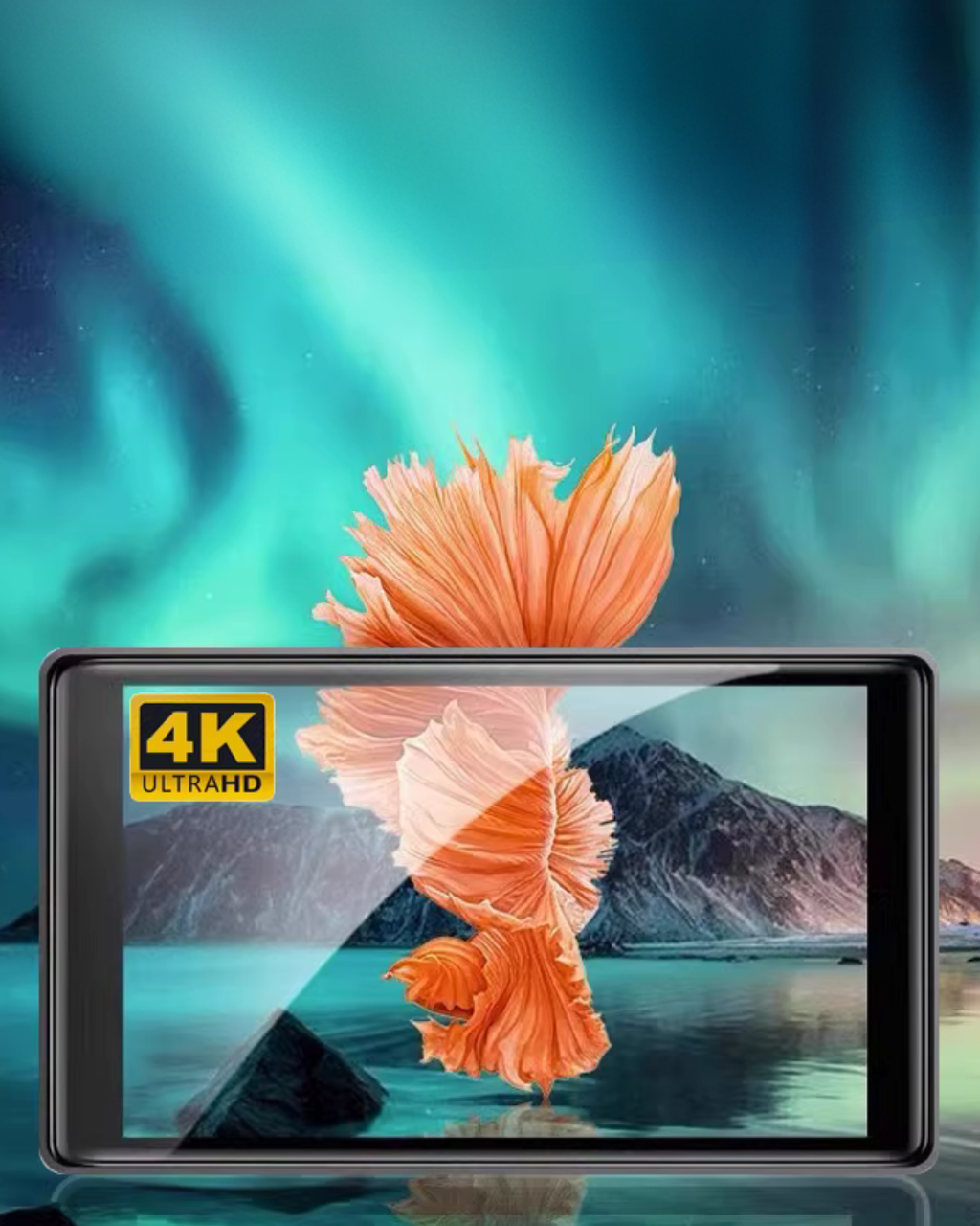 4K Night Vision Dash Cam – Front & Rear, WiFi App & Emergency Lock