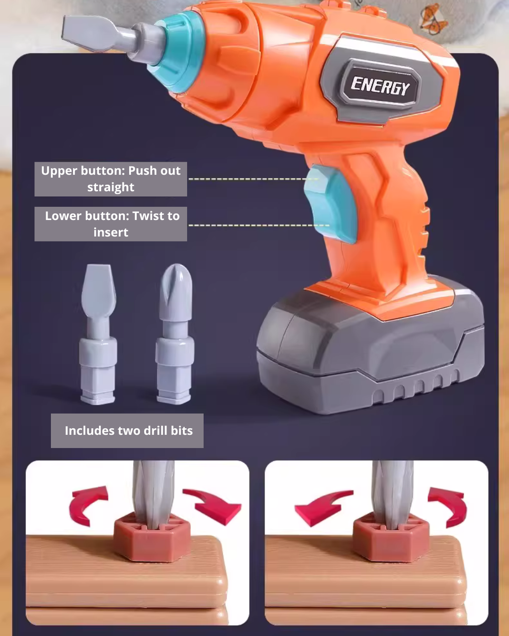 201-Piece Kids Construction Tool Set for Hands-On Learning & Play