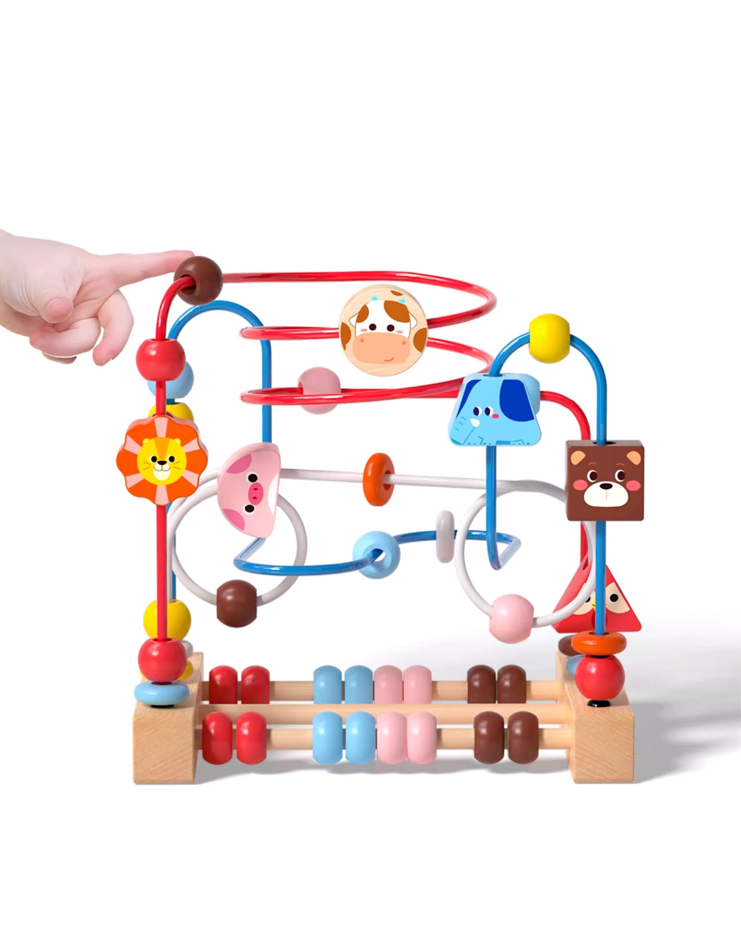 Early Learning Baby Bead Maze – Interactive Toy for Toddlers 10+ Months