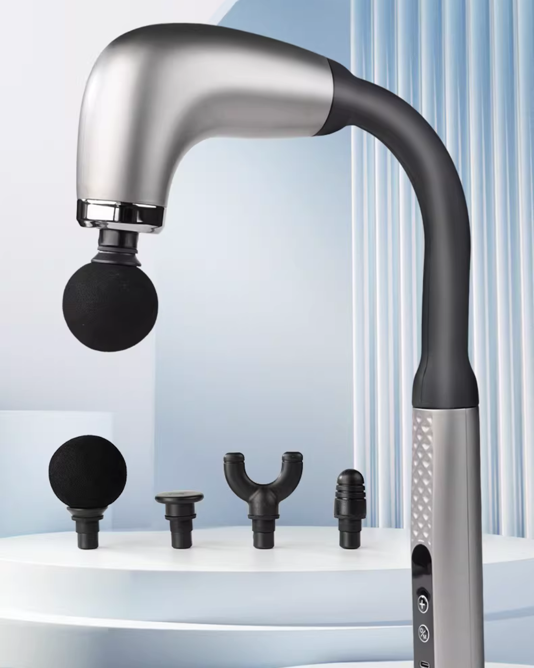 Quiet Massage Gun for Deep Muscle Relief & Full-Body Recovery