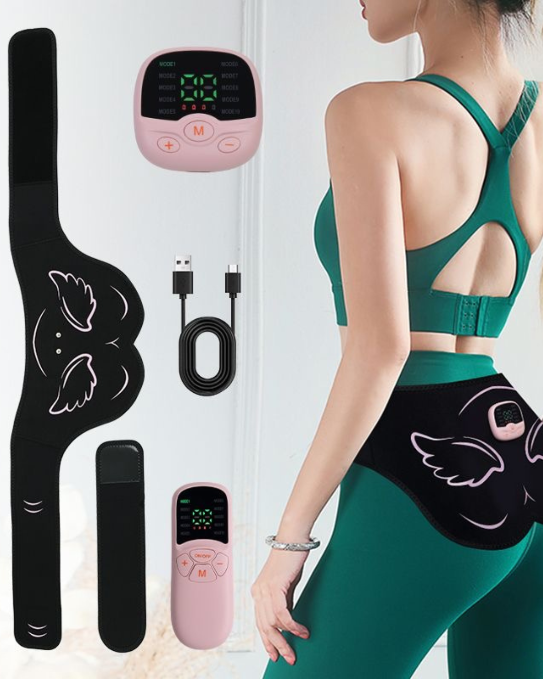 EMS & TENS Glute Trainer – Tone, Lift & Sculpt Glutes at Home