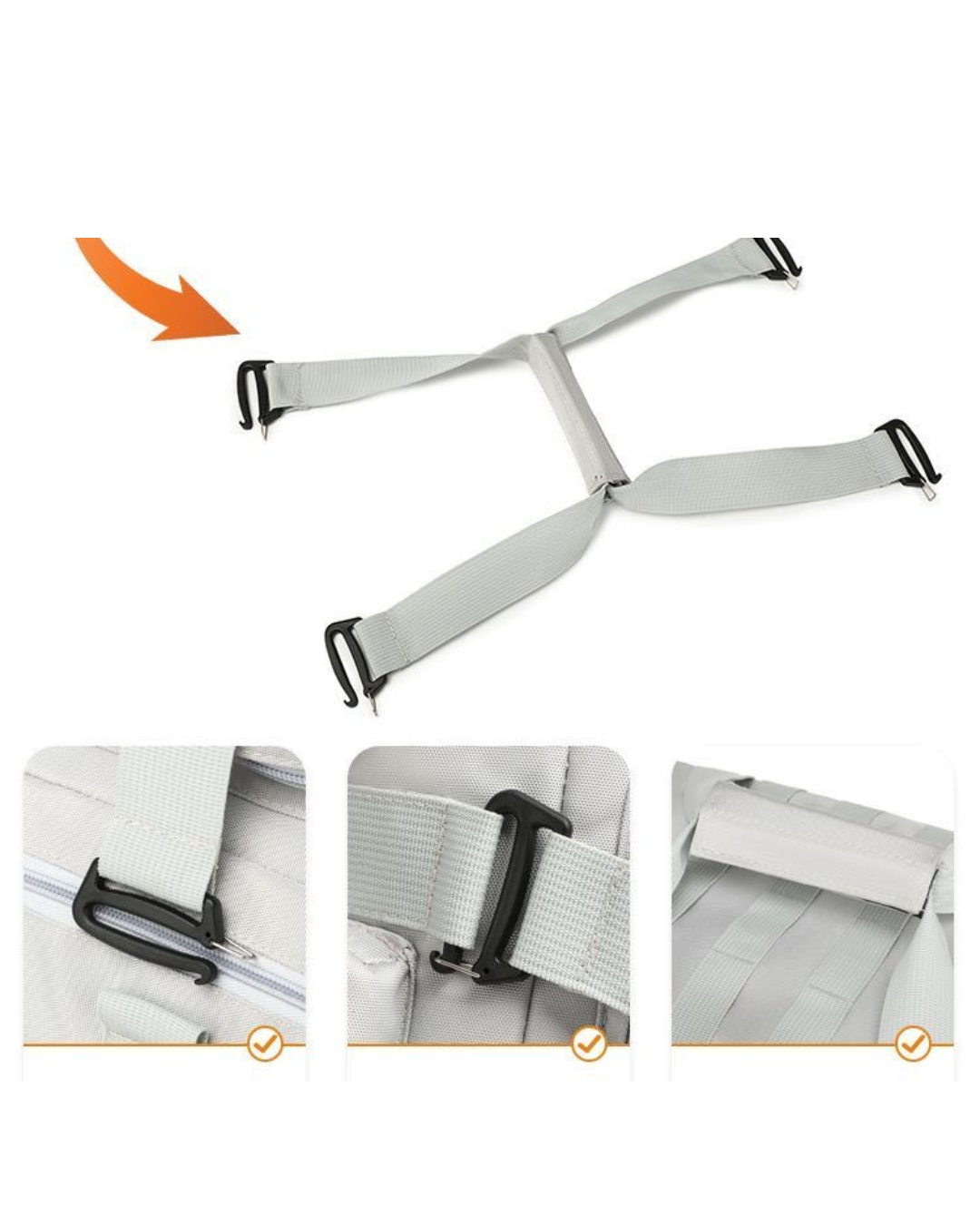 Expandable Travel Backpack with Laptop Sleeve, Shoe Compartment & USB Port