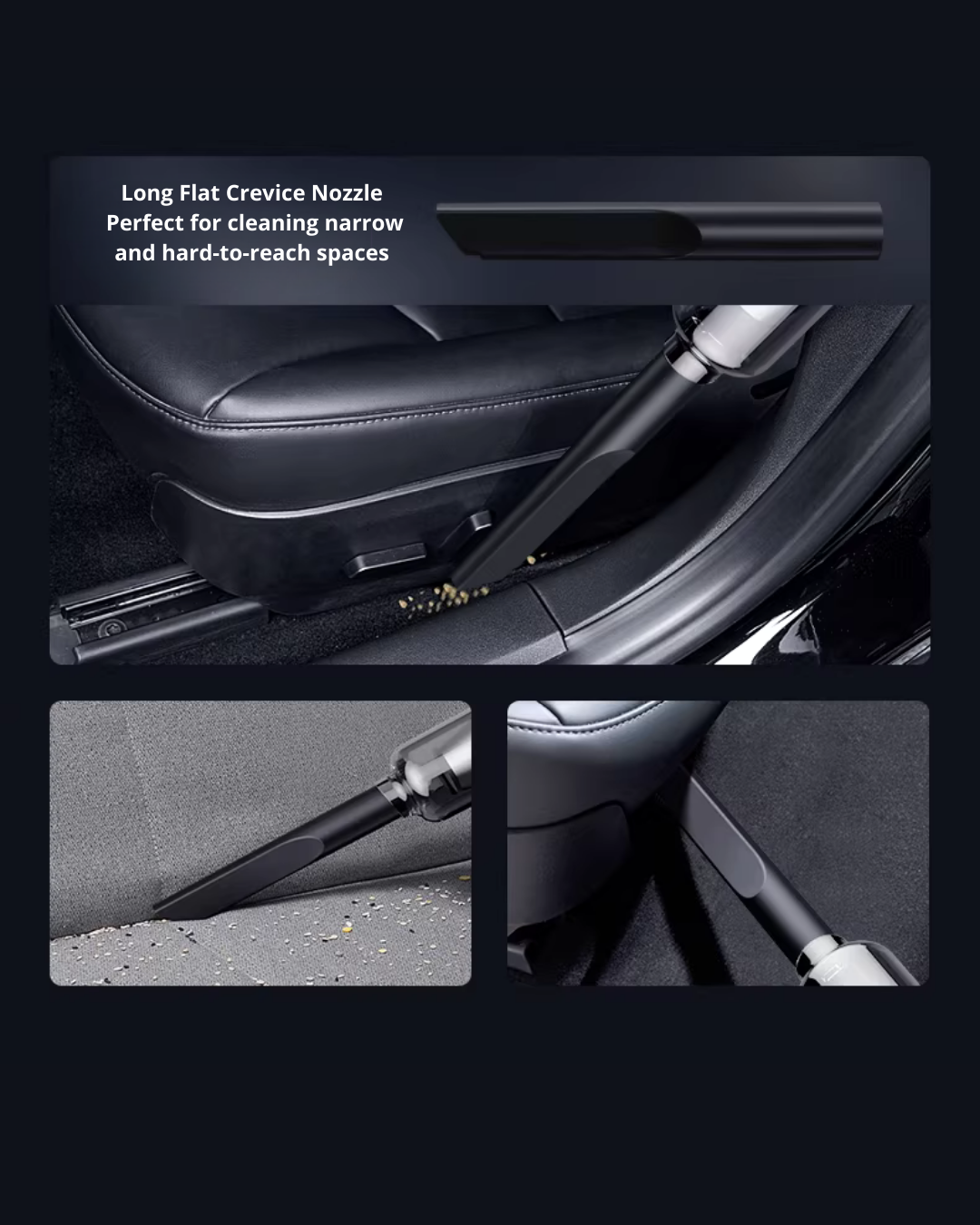 Compact 4-in-1 Multi-Function Vacuum Cleaner with Strong Suction