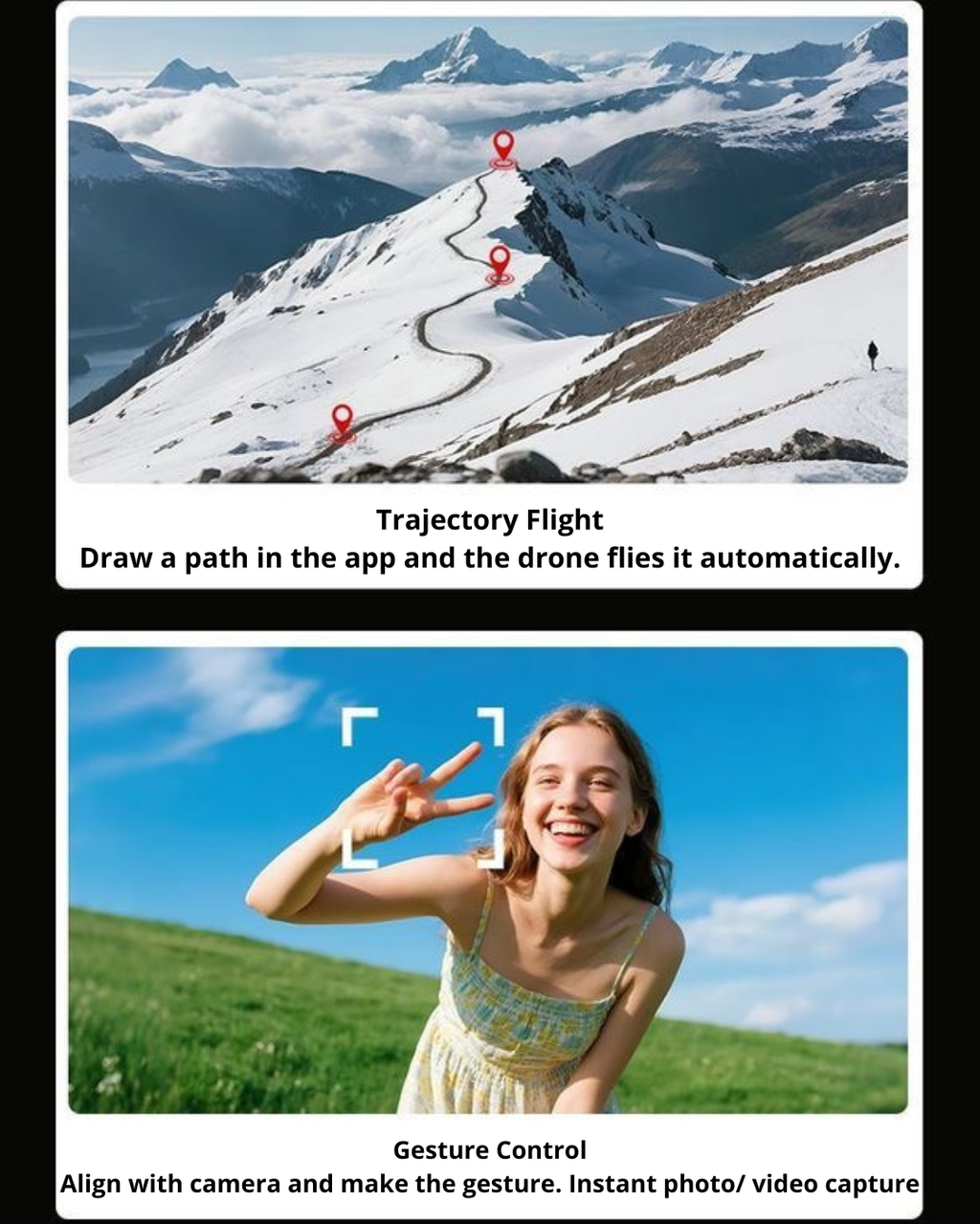 Professional HD Camera Drone with 7.48” Screen & 50× Zoom