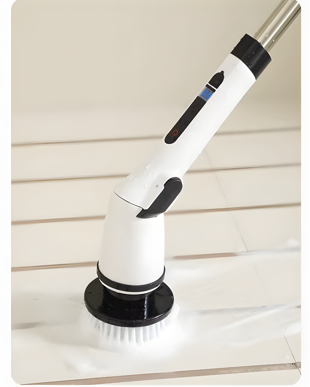 Multifunctional Electric Cleaning Brush with Adjustable Handle & Multi-Brush