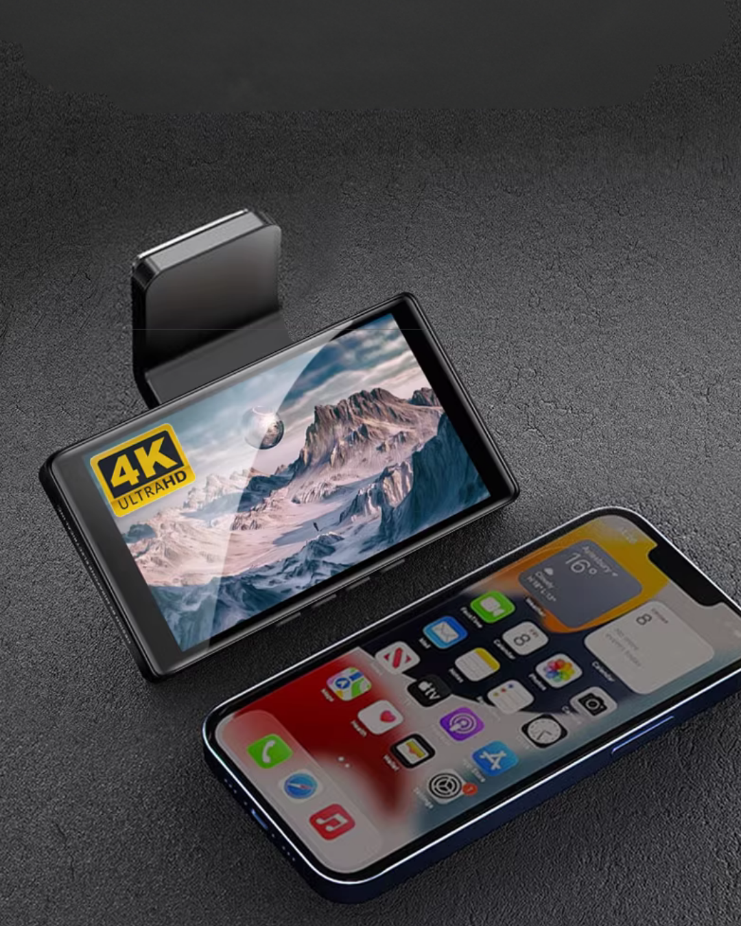 4K Night Vision Dash Cam – Front & Rear, WiFi App & Emergency Lock