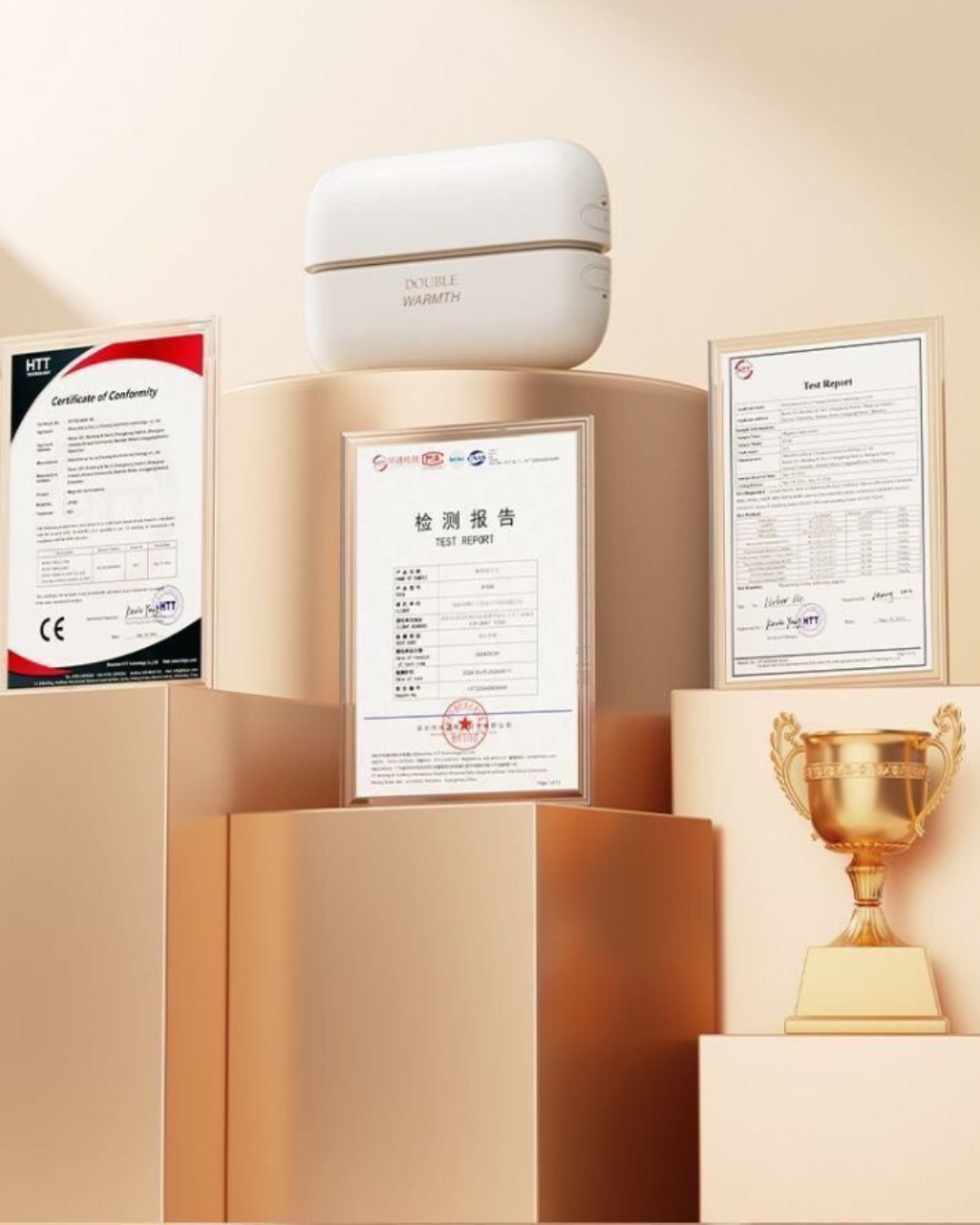 Split Magnetic Hand Warmer – Fast Heating & Long-Lasting Battery