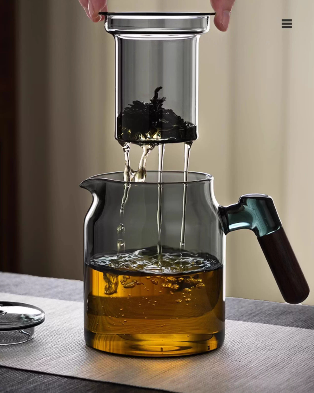 Elegant Glass Tea Set for Everyday Brewing & Mindful Gatherings