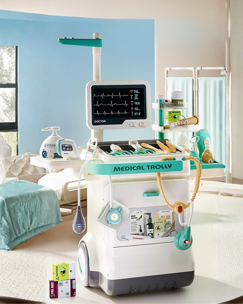 Kids Pretend Medical Station Toy – Interactive Doctor Role Play Set