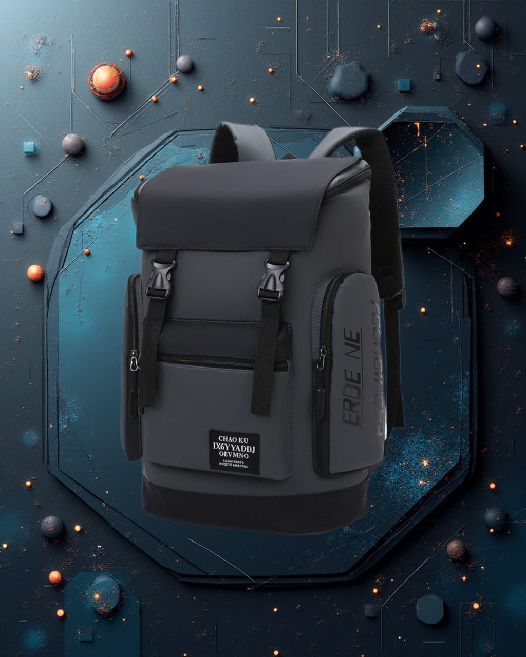 Casual Backpack – Padded Laptop Sleeve, Large Capacity & Travel-Friendly