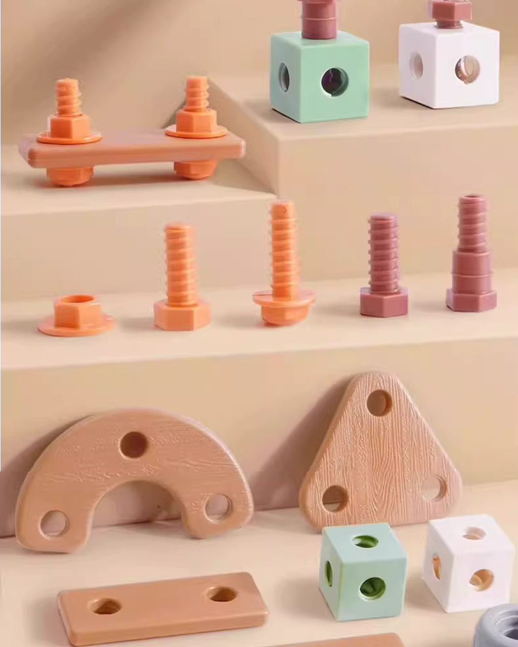 201-Piece Kids Construction Tool Set for Hands-On Learning & Play