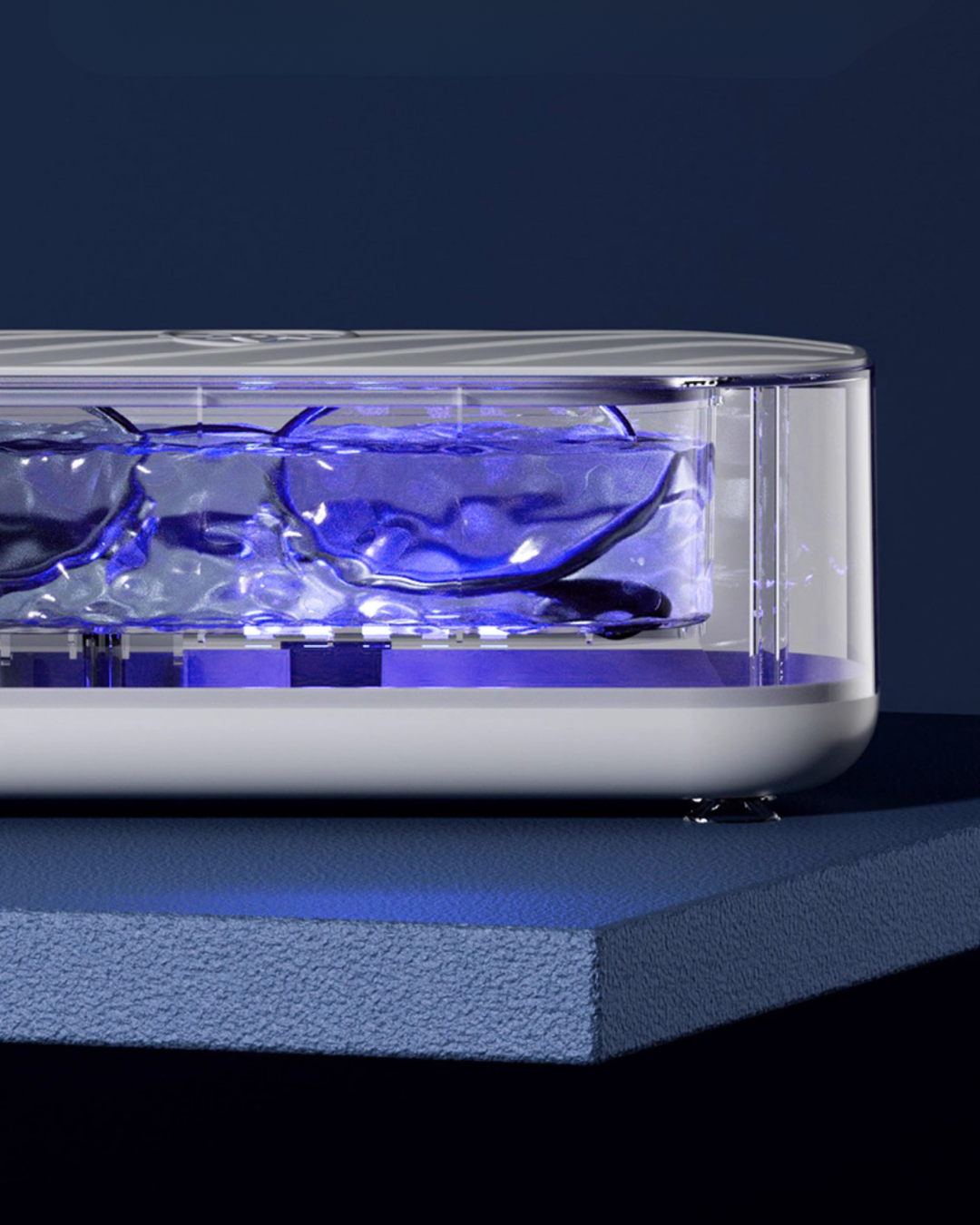 Portable Ultrasonic Cleaner for Glasses, Jewelry, Watches & Makeup Tools