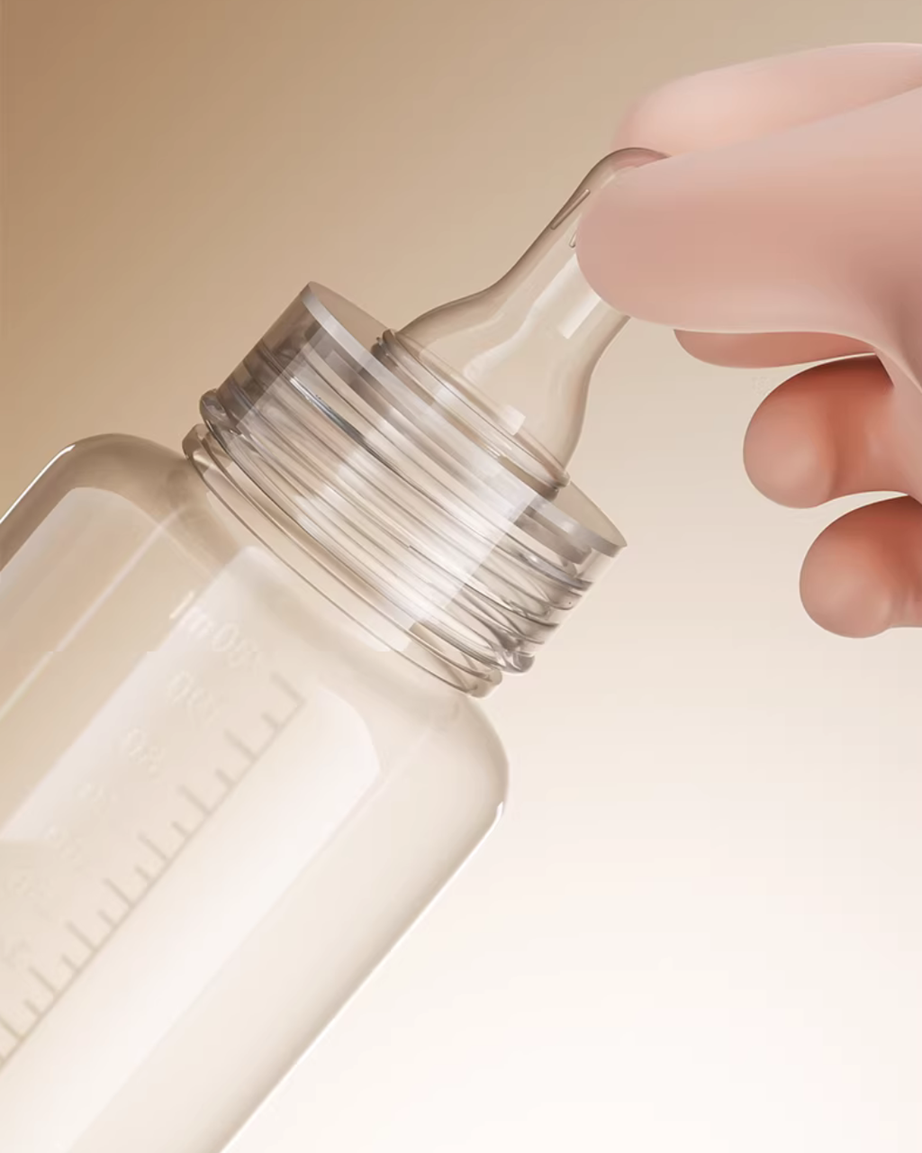 Disposable Baby Bottle – 200ml, BPA-Free, EO-Sterilized, Ready-to-Use