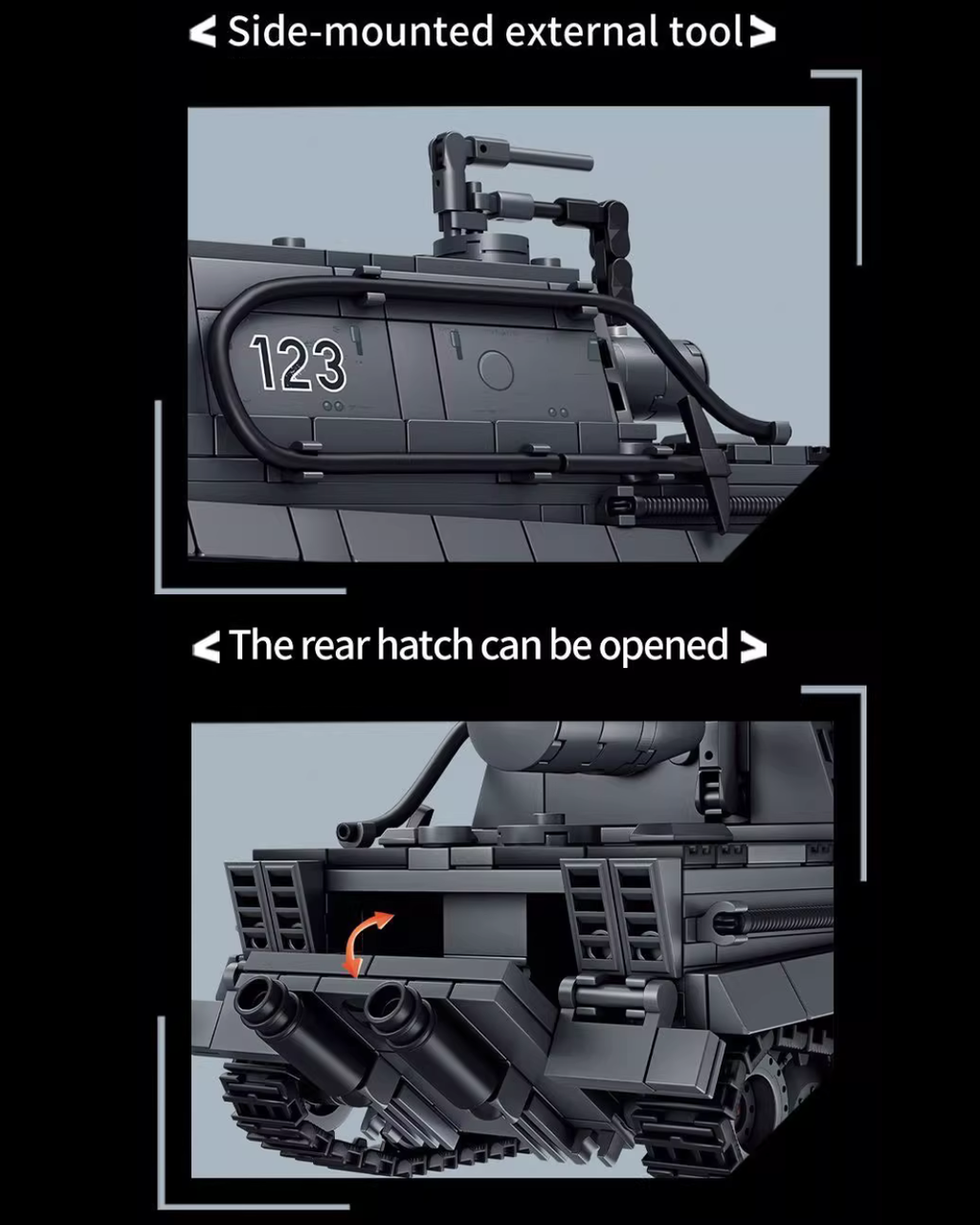 WWII Tank Model Building Set – Hands-On STEM for Focused Builders