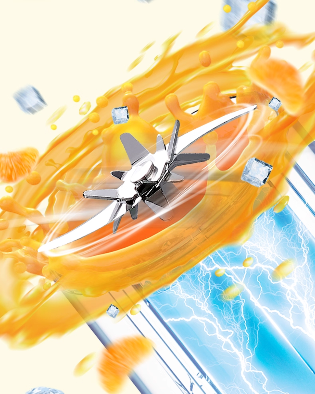 Compact Wireless Juicer Cup for Smoothies and Fresh Juice