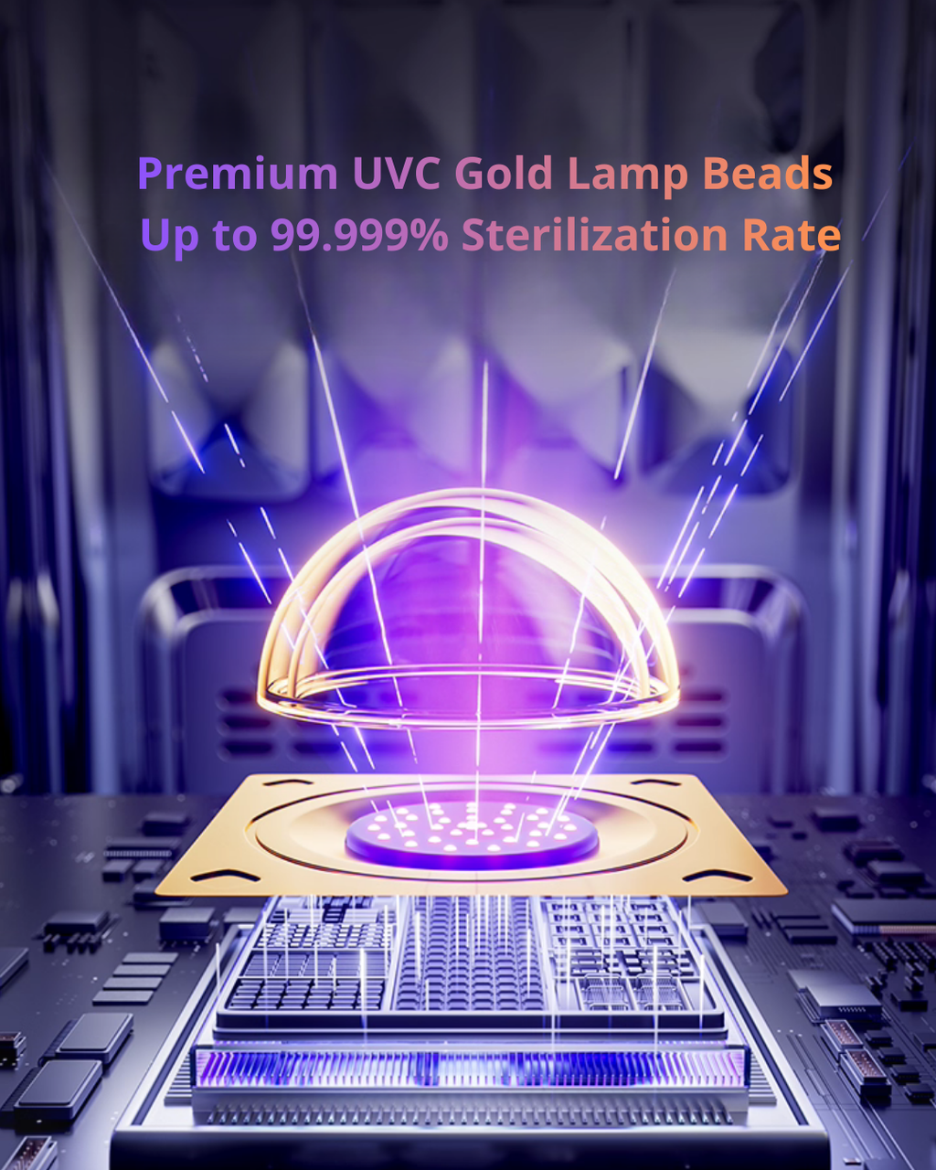 Bololo Portable Electric UV Sterilizer & Dryer for Baby Bottles & Accessories