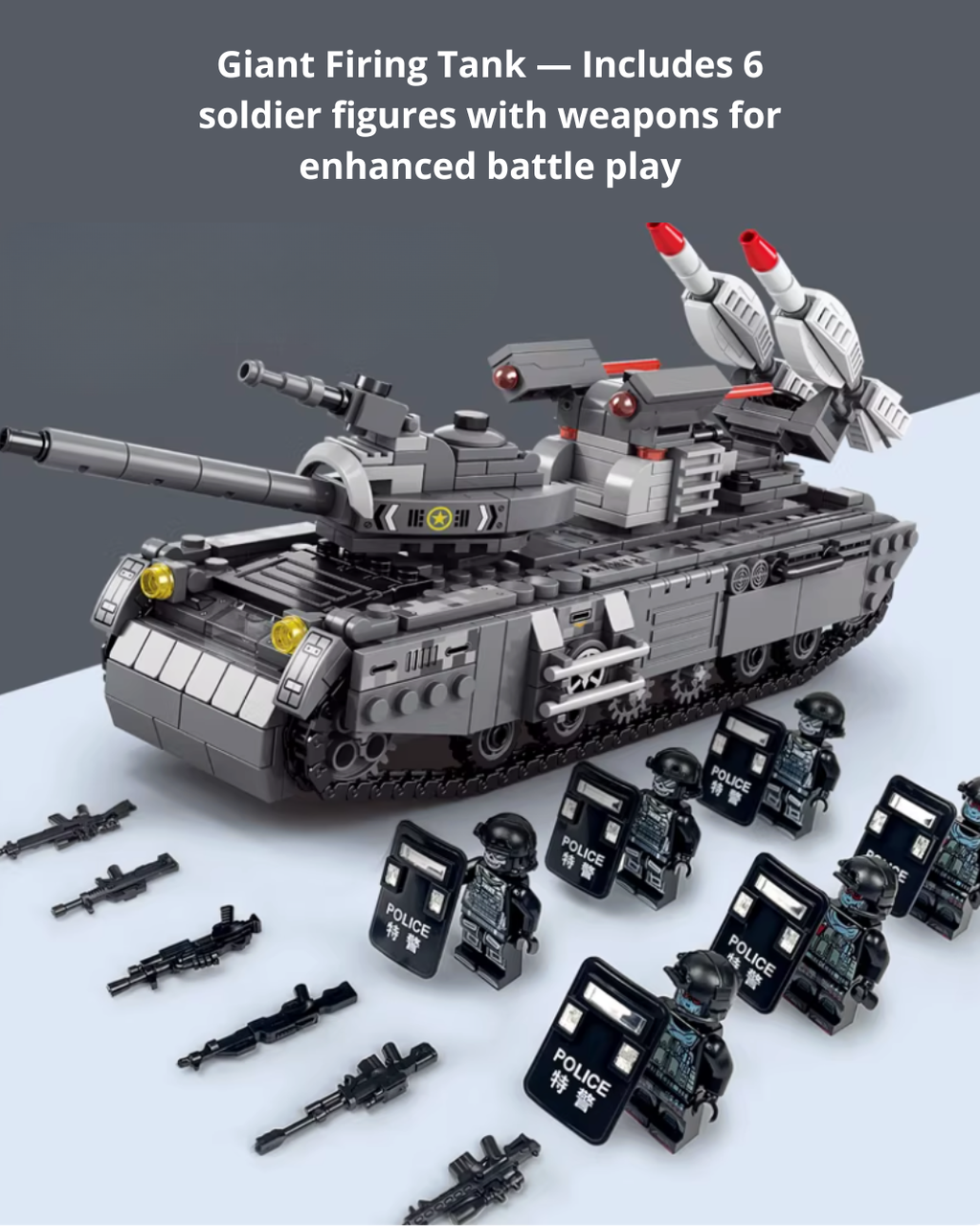 STEM Military Vehicle Building Kit for Kids – Hands-On Learning