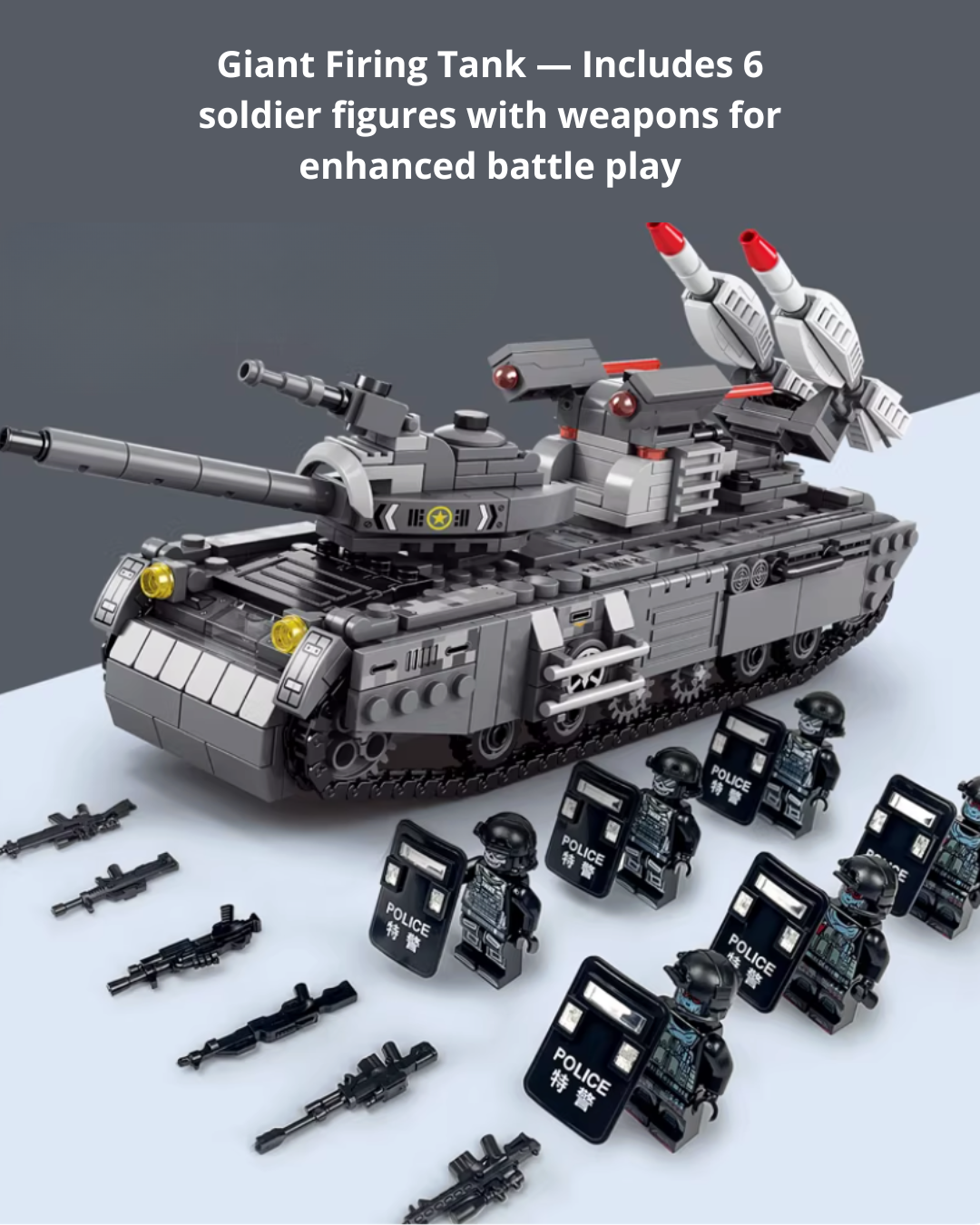 STEM Military Vehicle Building Kit for Kids – Hands-On Learning