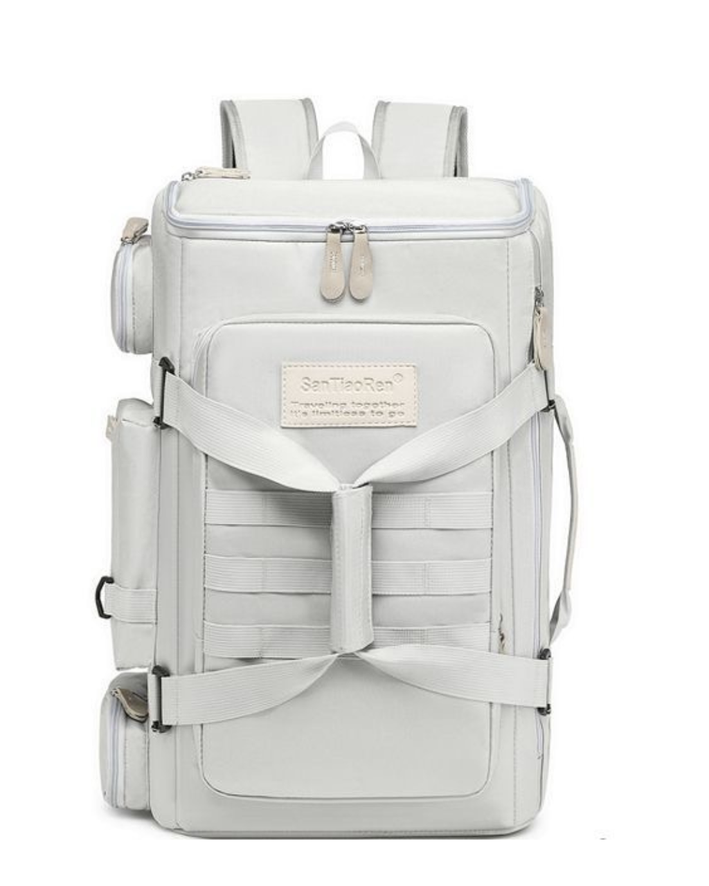 Expandable Travel Backpack with Laptop Sleeve, Shoe Compartment & USB Port