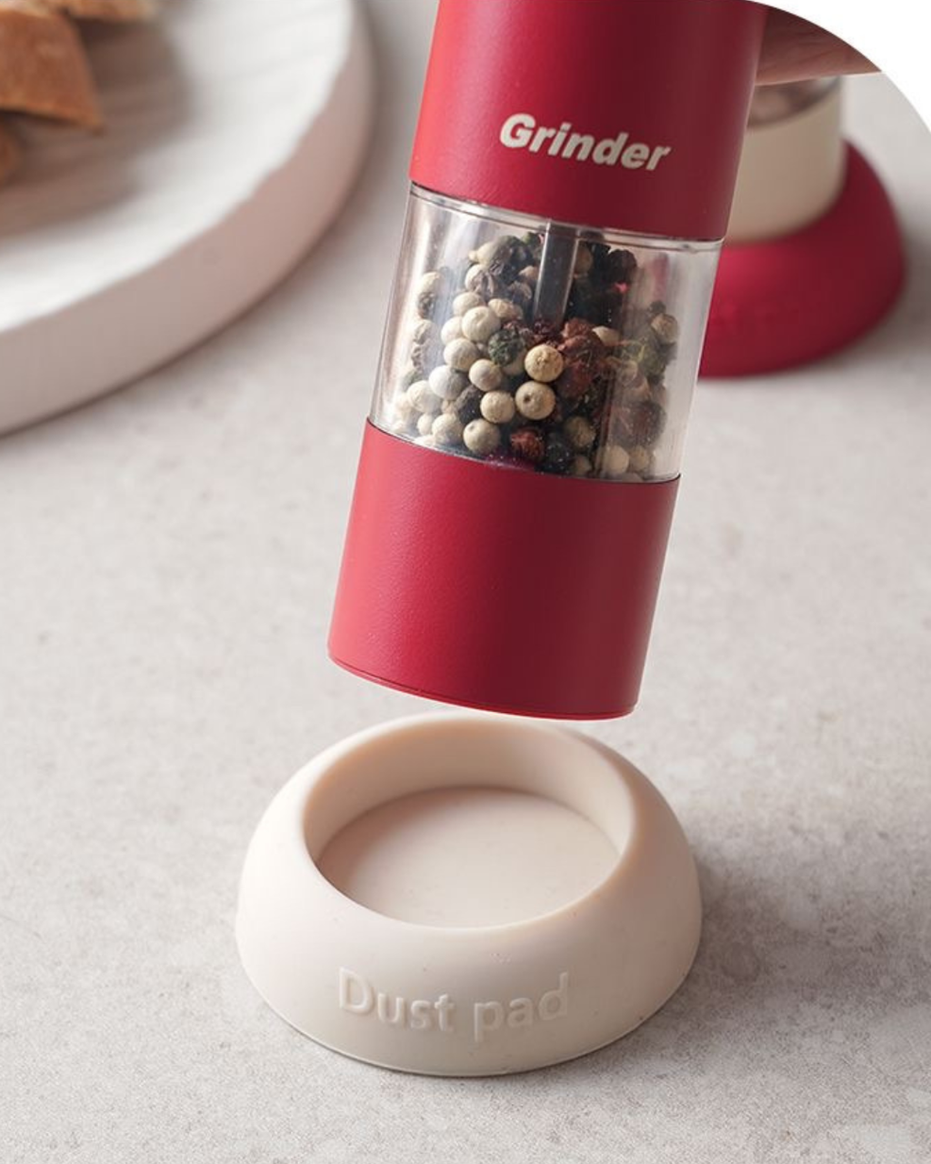 Professional Electric Pepper & Salt Grinder Set – One-Touch & Rechargeable