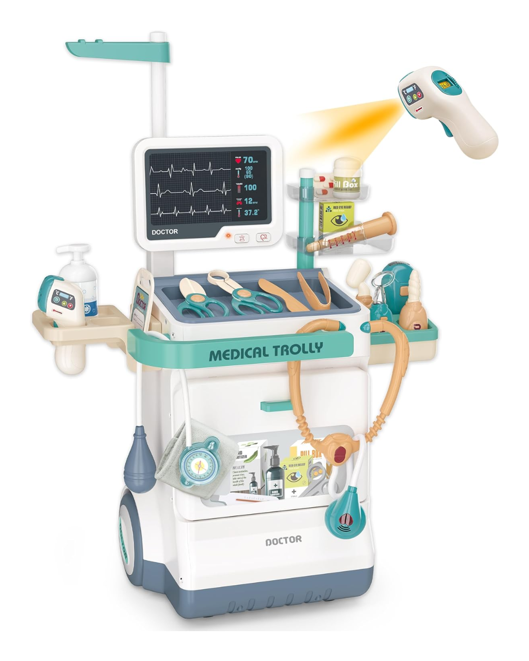 Kids Pretend Medical Station Toy – Interactive Doctor Role Play Set