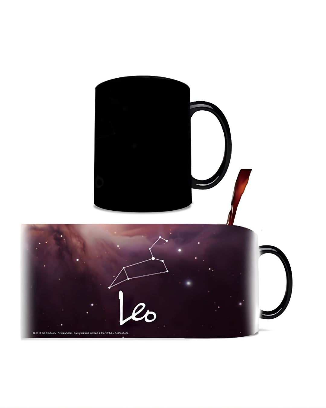 Zodiac Constellation Mug – Magic Color Changing Coffee Cup
