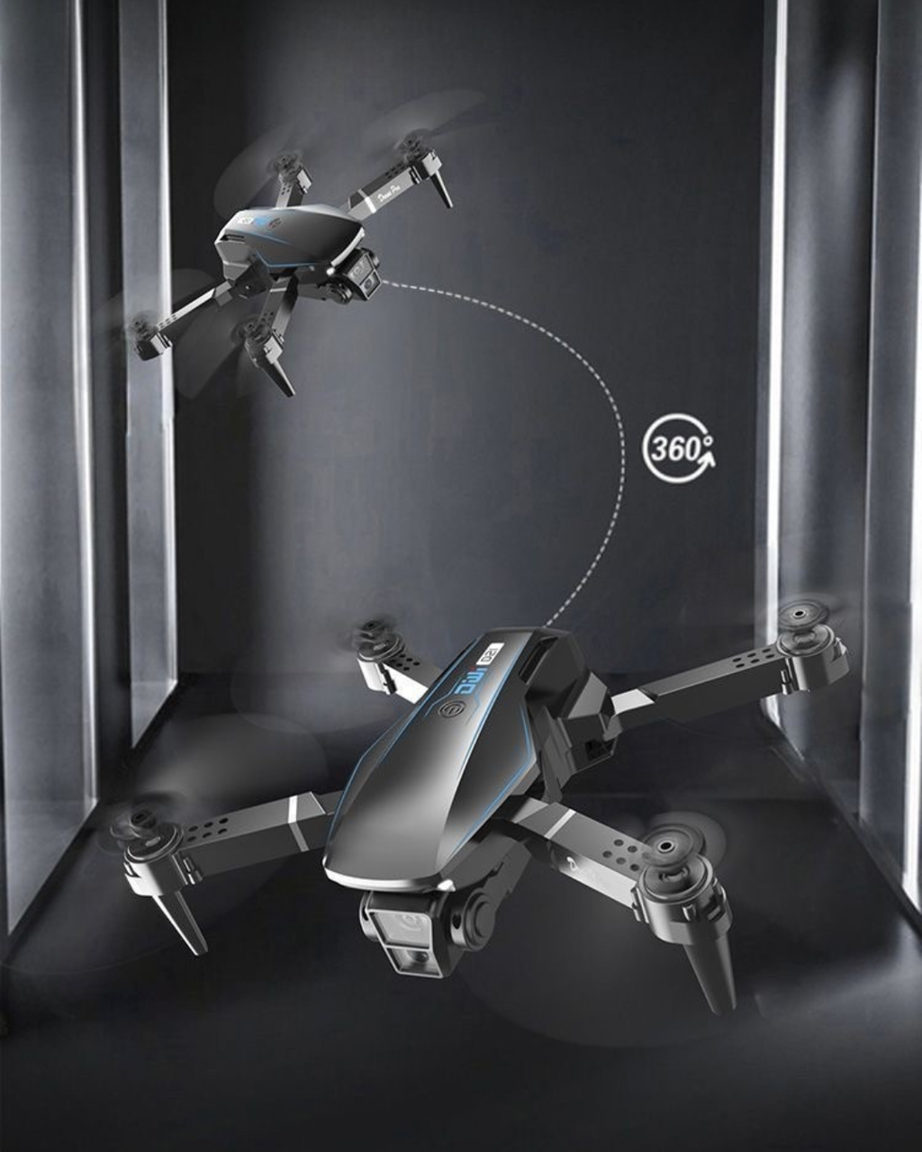 Beginner-Friendly 8K HD Dual Camera Drone with Optical Flow Hover & Live FPV