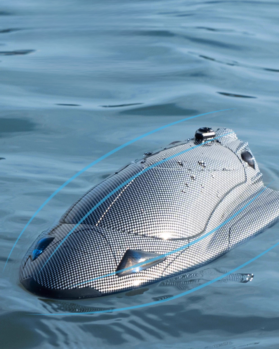 High-Speed RC Jet Boat with Self-Righting & LED Night Lights