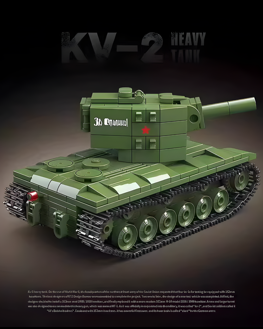 Hands-On WWII Tank Model Kit – Creative STEM Building for Teens & Adults