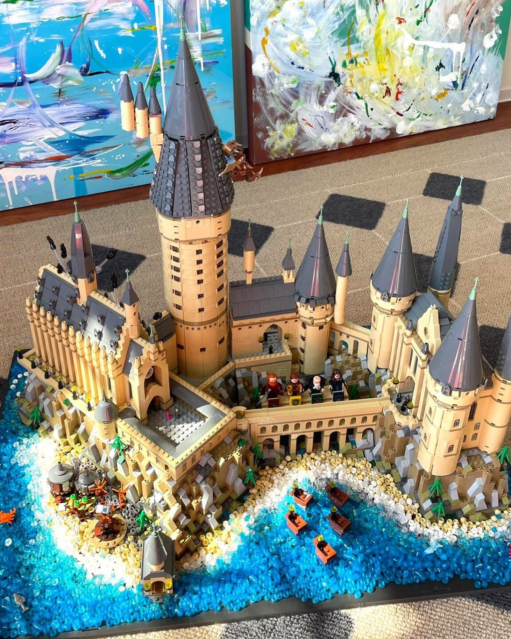 Hogwarts Castle Building Blocks Set – Harry Potter Construction Toy