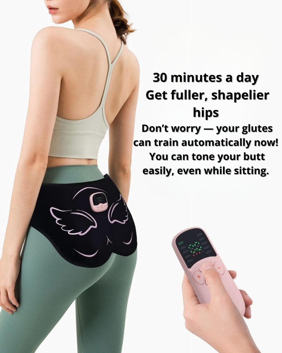 EMS & TENS Glute Trainer – Tone, Lift & Sculpt Glutes at Home