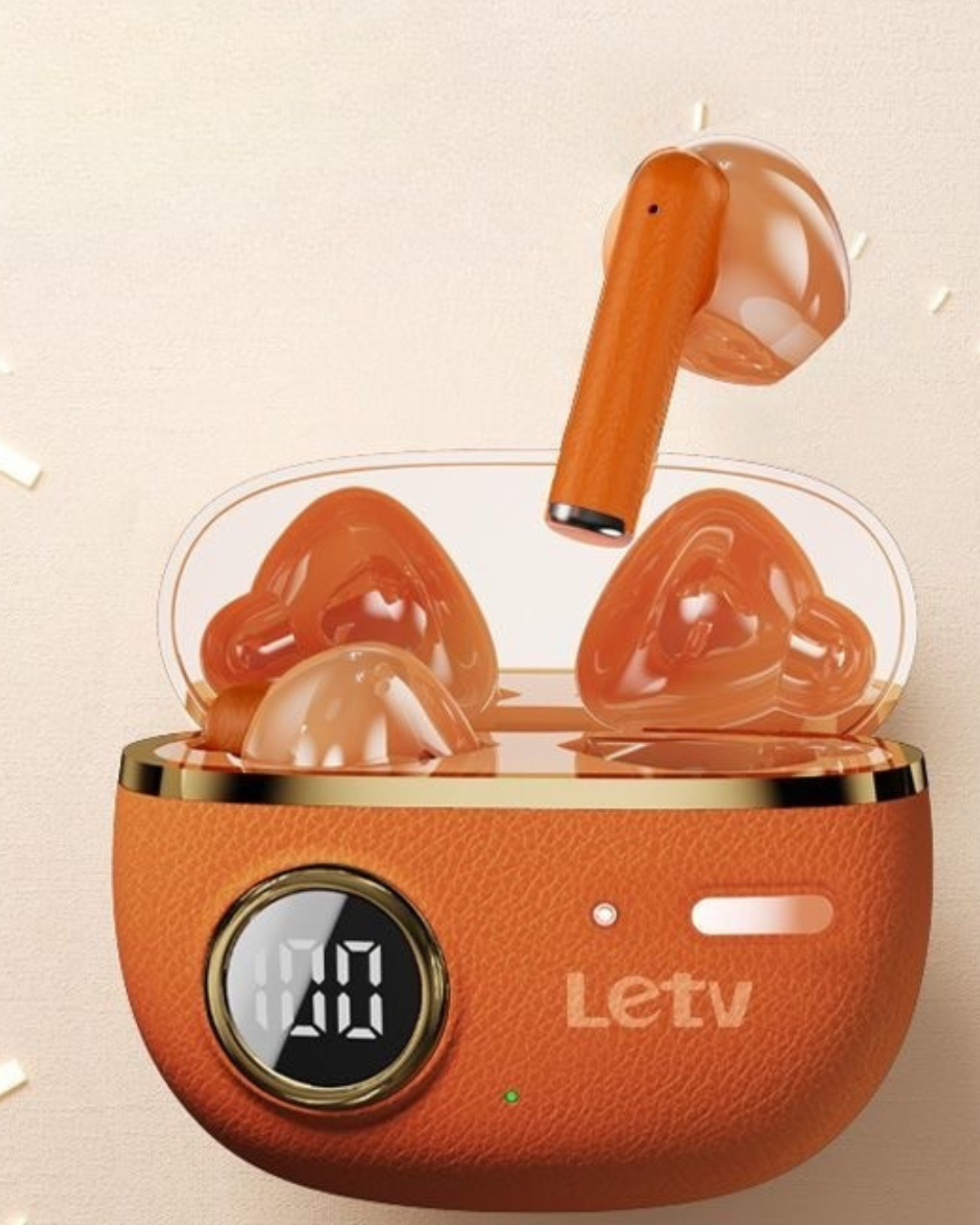 Bluetooth 5.4 Wireless Earbuds – HiFi Sound, Low-Latency & LED Battery