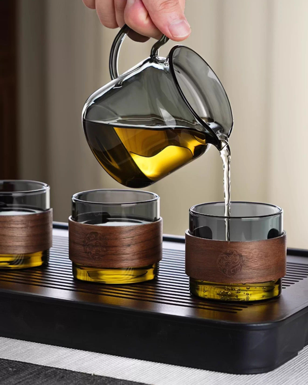 Elegant Glass Tea Set for Everyday Brewing & Mindful Gatherings