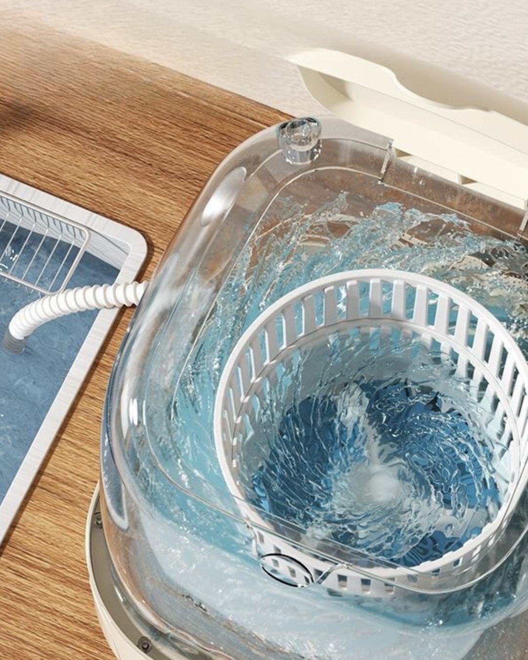 Mini Portable Washer 12L – Compact, Quiet & Efficient Laundry Solution