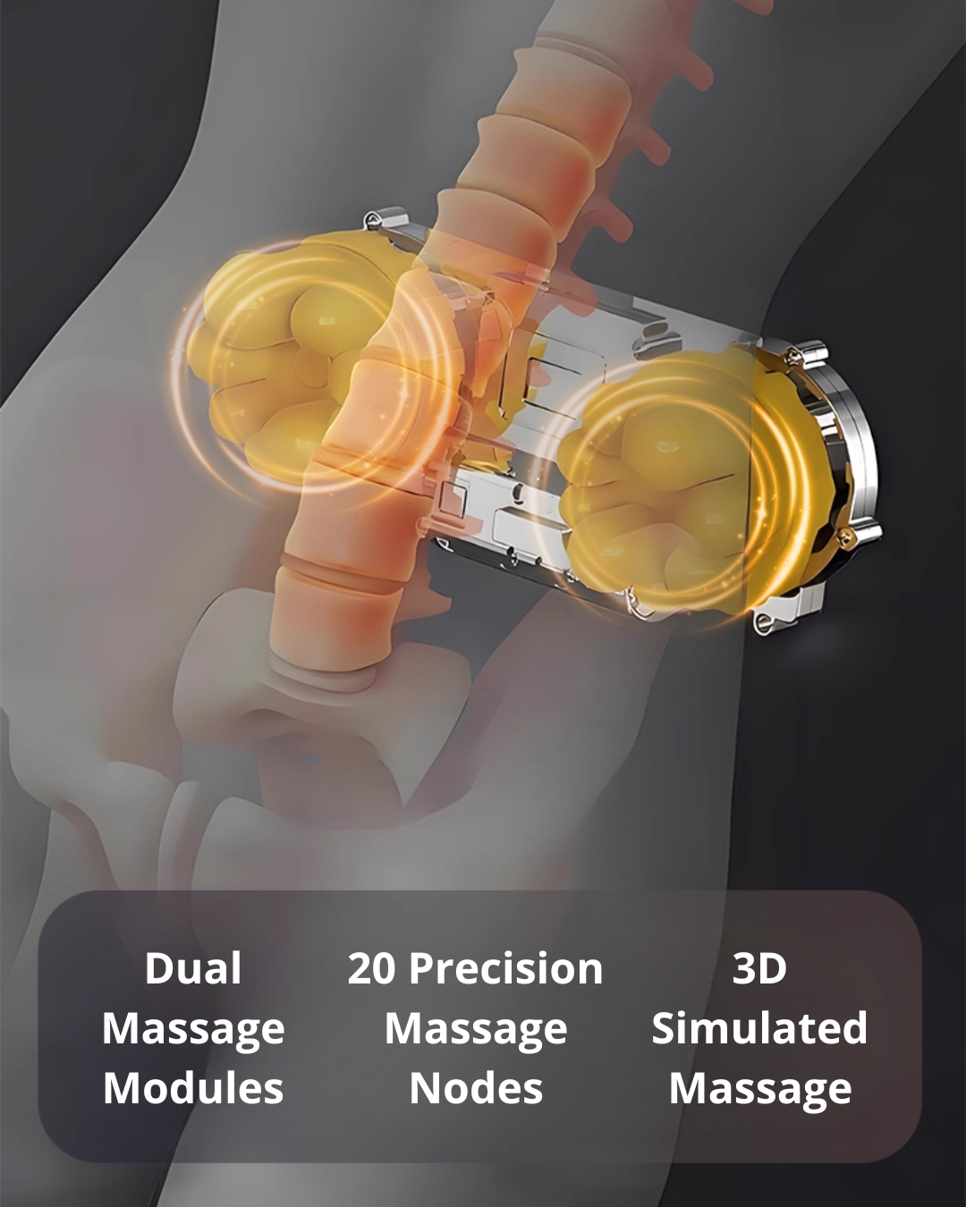 Multi-Function Neck & Shoulder Massager Pillow with Heat & 3D Kneading