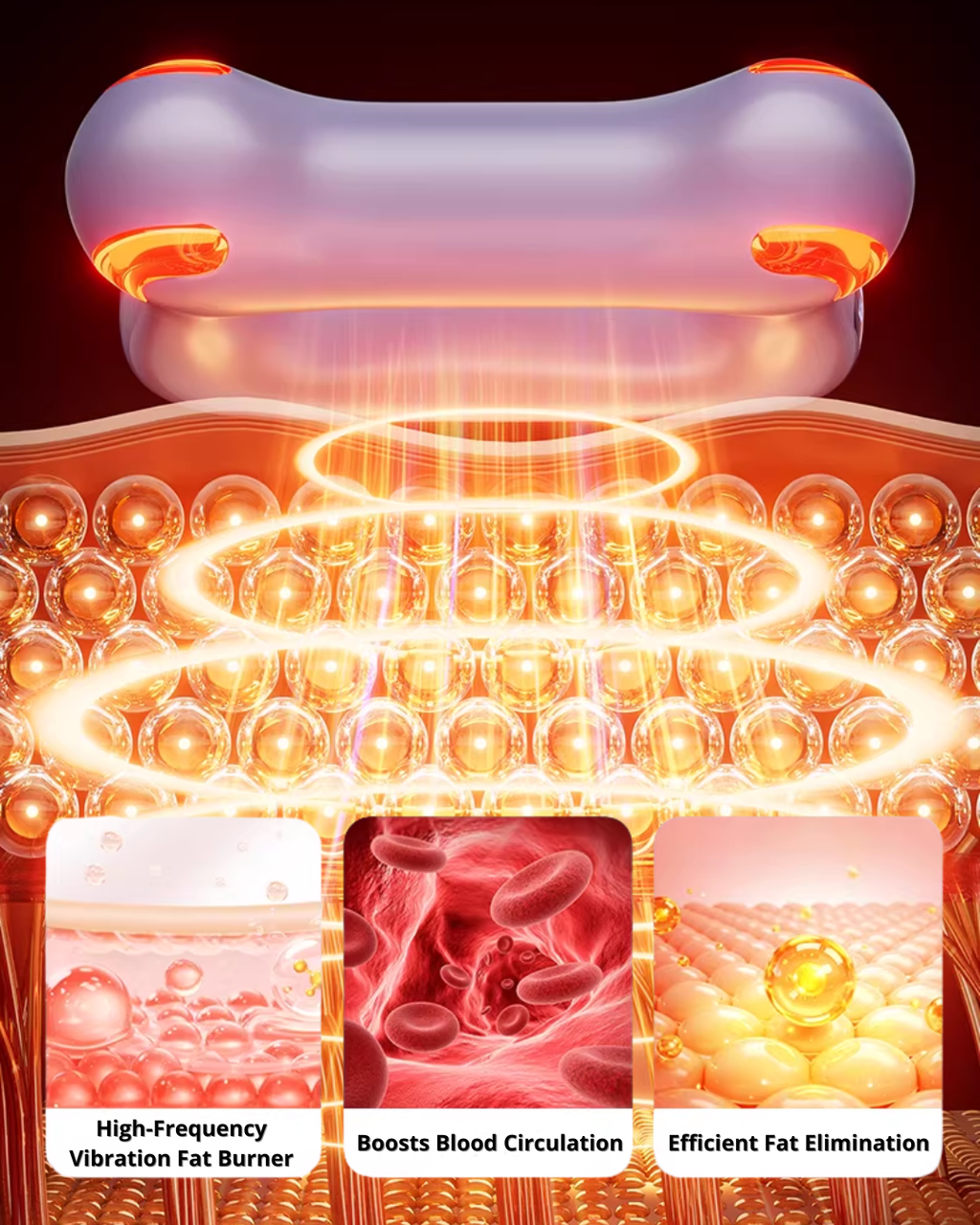 Vibration Fat Burning & Massage Device for Home & Office Use