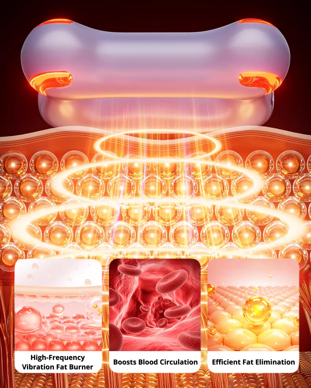 Vibration Fat Burning & Massage Device for Home & Office Use