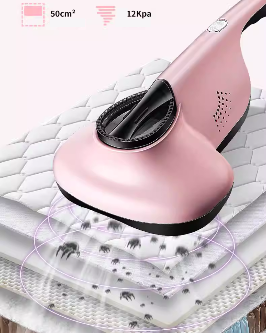 Powerful Mite Vacuum Cleaner for Allergies & Clean Sleep