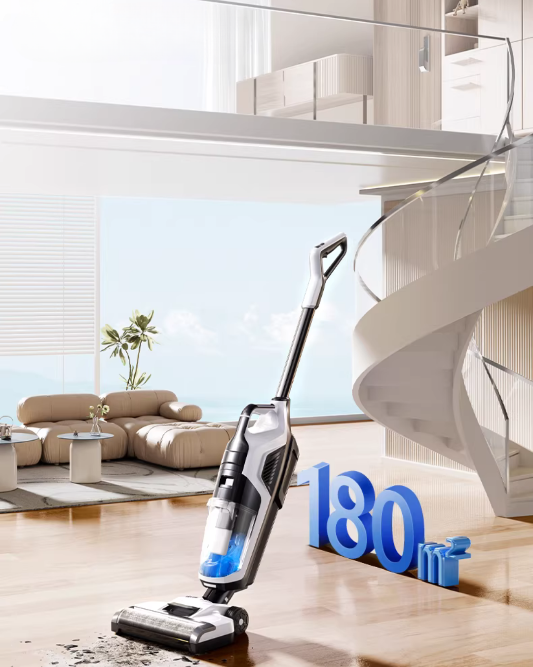 All-in-One Wireless Floor Cleaner for Homes & Pets