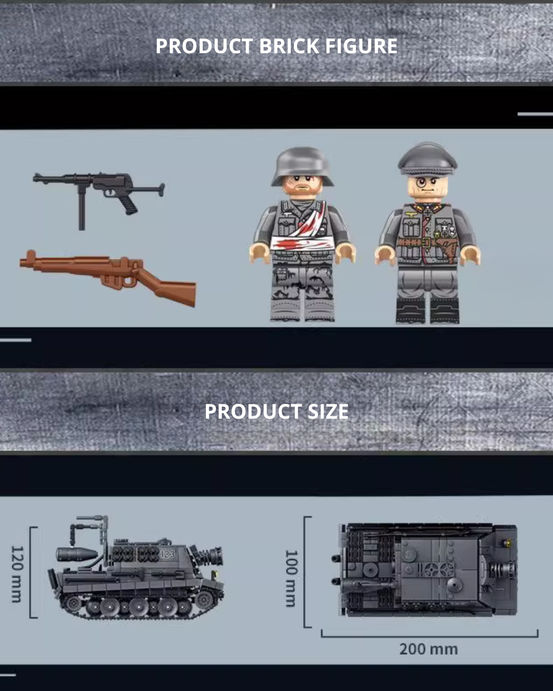 WWII Tank Model Building Set – Hands-On STEM for Focused Builders