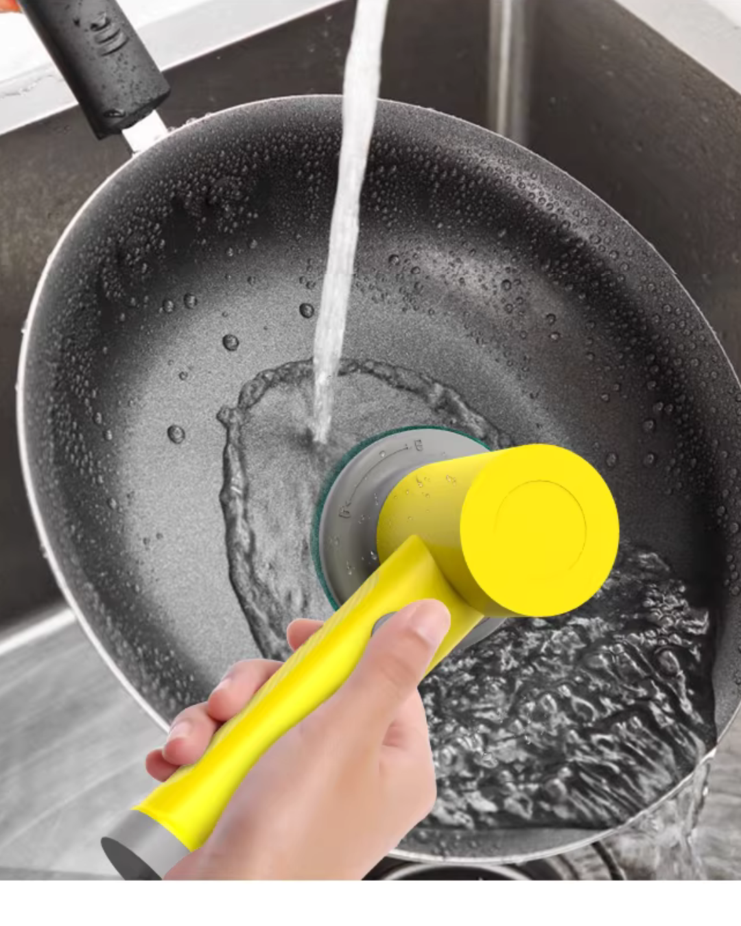 Multifunctional Electric Cleaning Brush with 9 Brush Heads & Waterproof