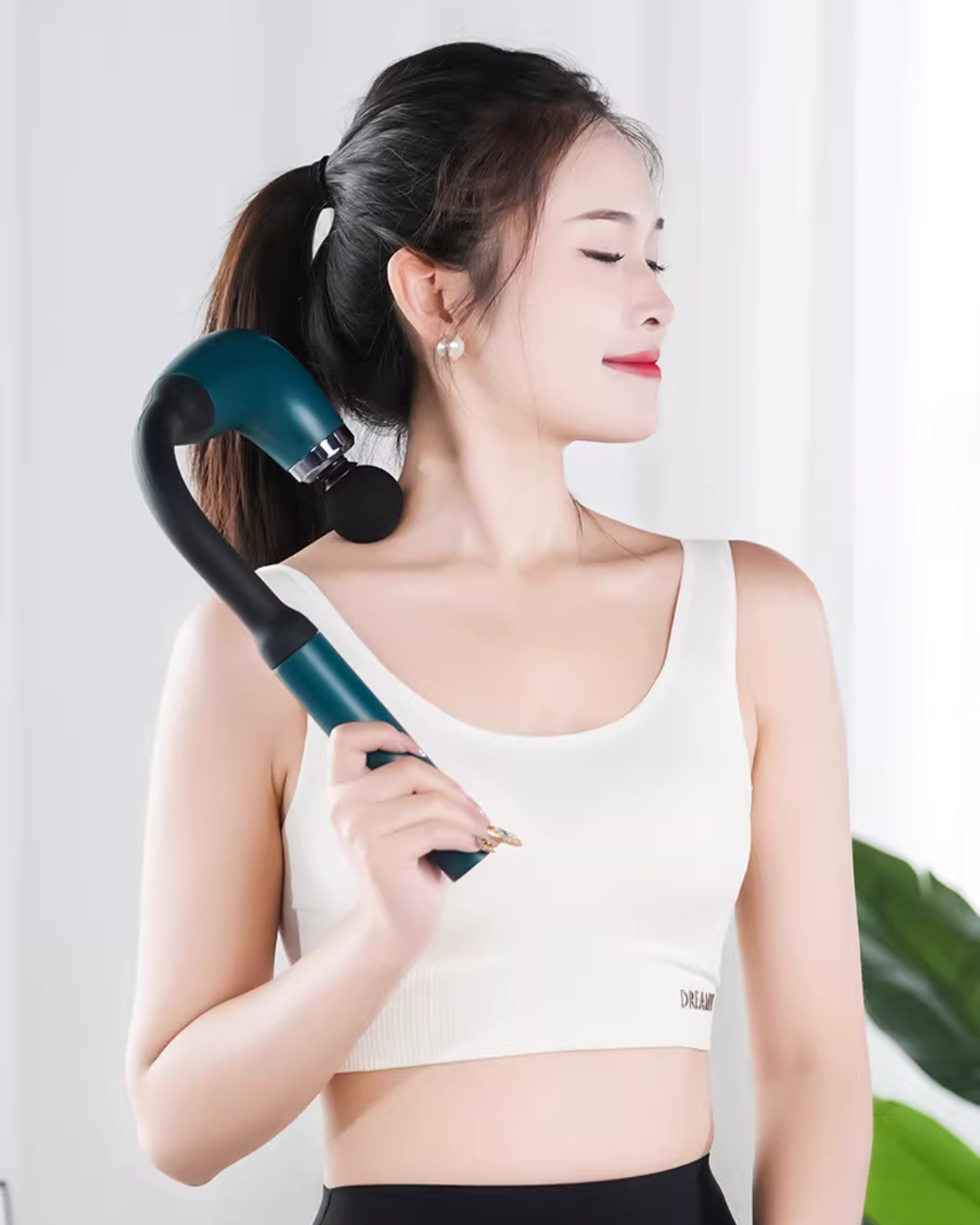 Quiet Massage Gun for Deep Muscle Relief & Full-Body Recovery