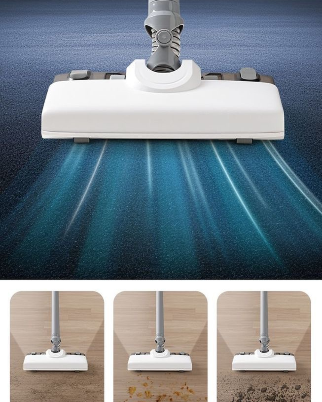 Powerful cordless vacuum with wet & dry cleaning—perfect for busy households, pet owners, and quick, stress-free home cleaning.