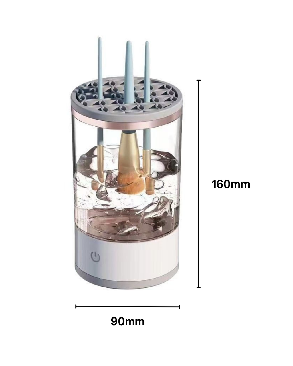 USB Makeup Brush Cleaner & Dryer – Quick, Travel-Friendly Beauty Tool