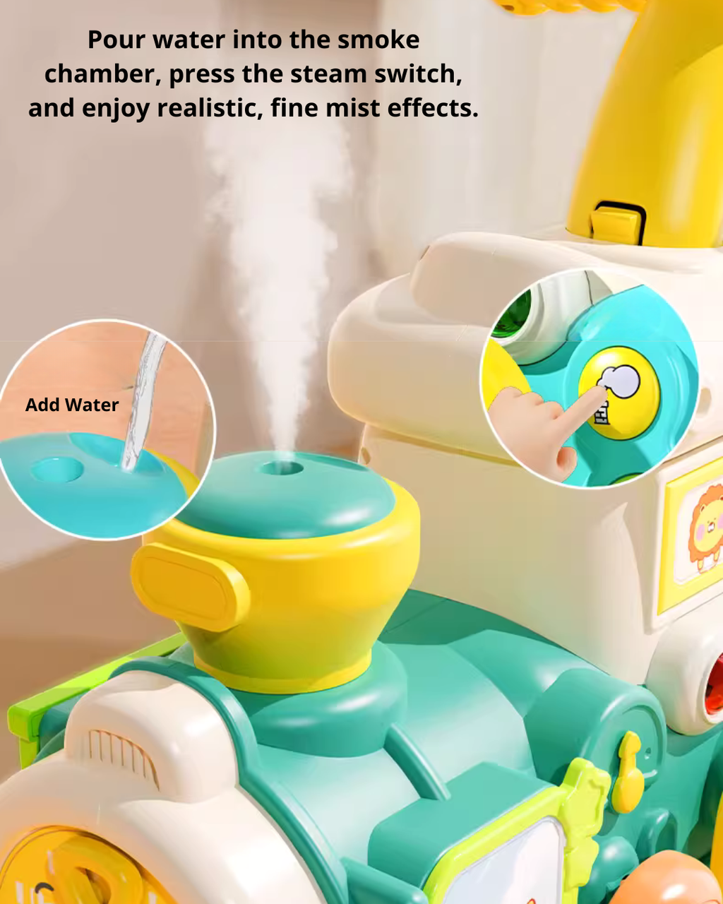 Early Learning Baby Walker & Ride-On with Interactive Activity Panel