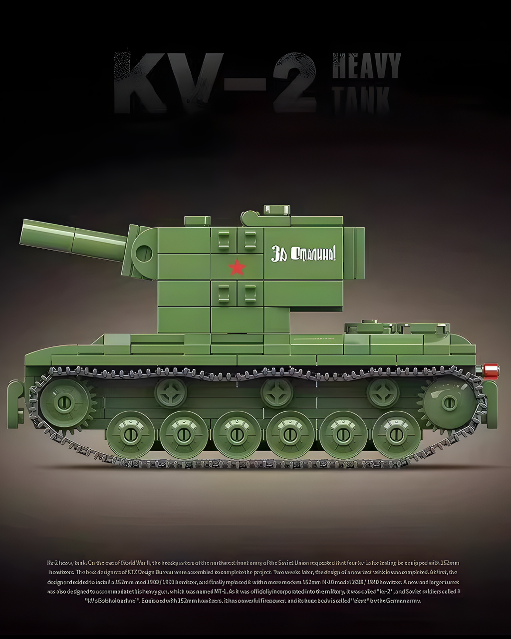 Hands-On WWII Tank Model Kit – Creative STEM Building for Teens & Adults