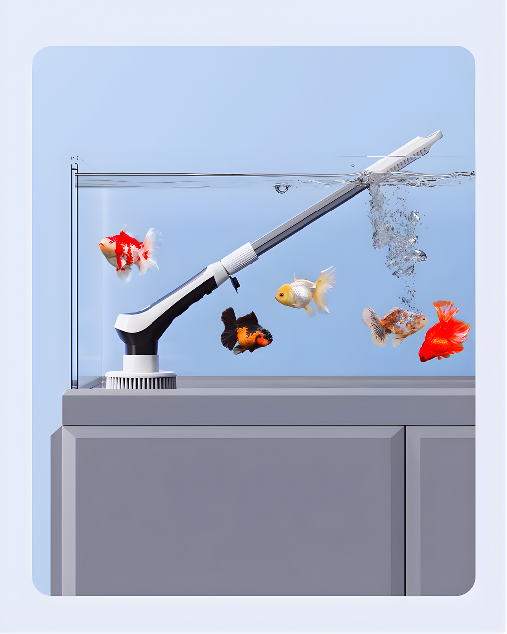 Electric Fish Tank Scrubber – Safe, Ergonomic & Easy to Use
